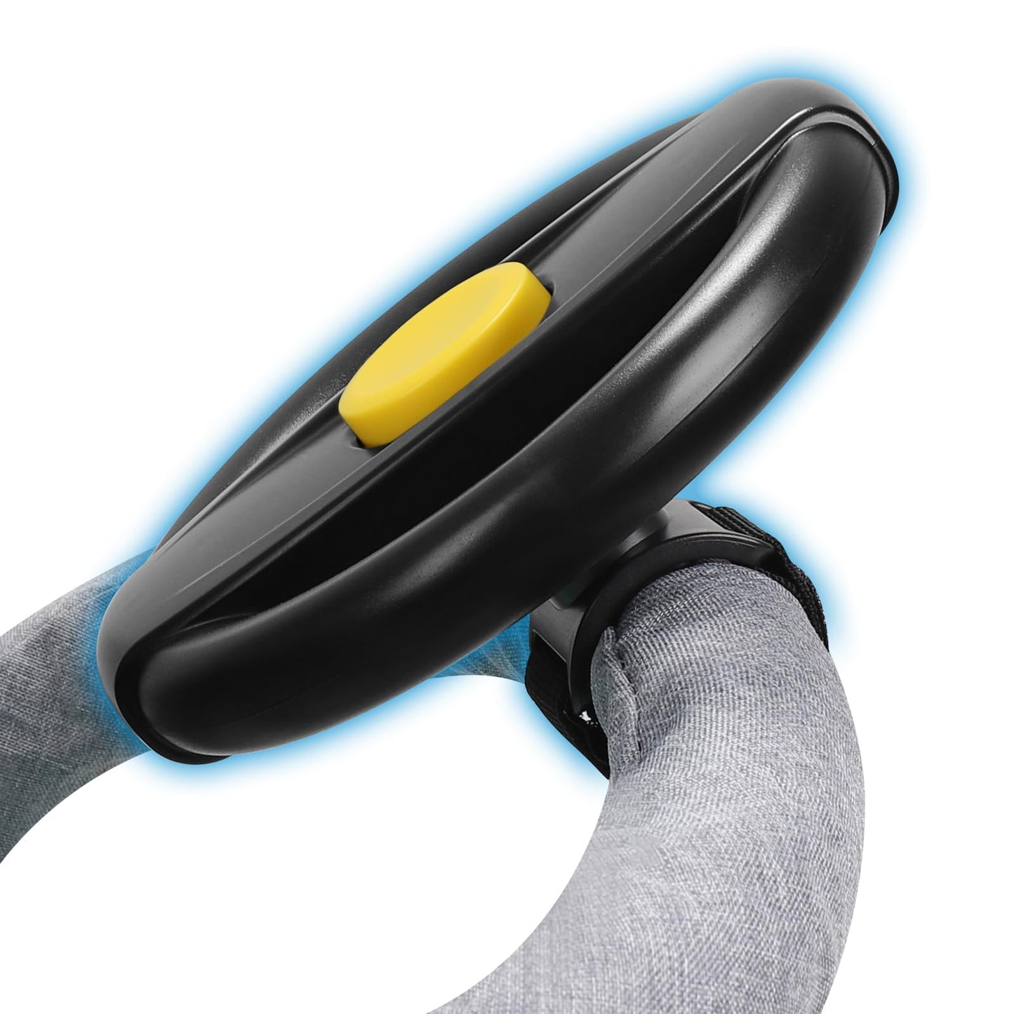 Accmor Stroller Steering Wheel Toy – Universal, Detachable Pretend Driving Attachment for Strollers & Carts