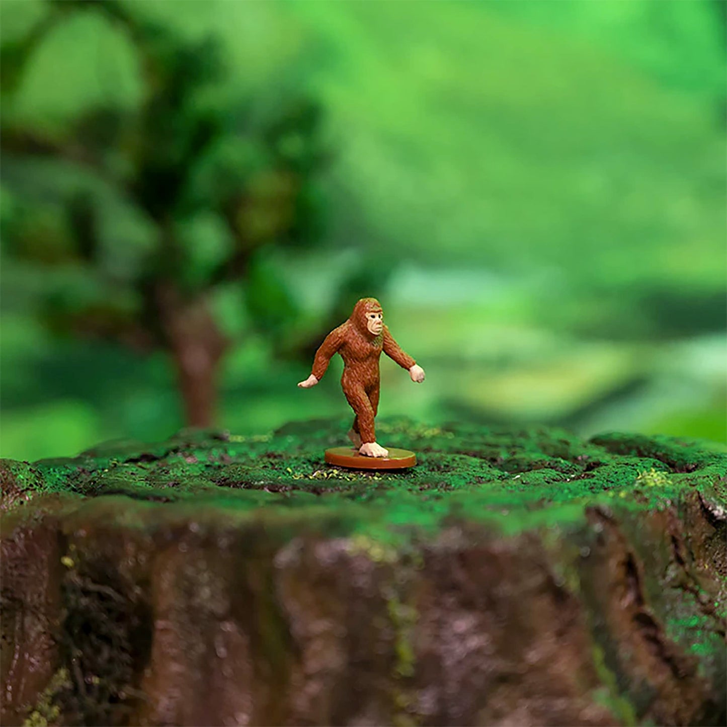 Accoutrements Archie McPhee Itty Bitty Bigfoot 8 Pack – Miniature Vinyl Figures for Plants & Decor