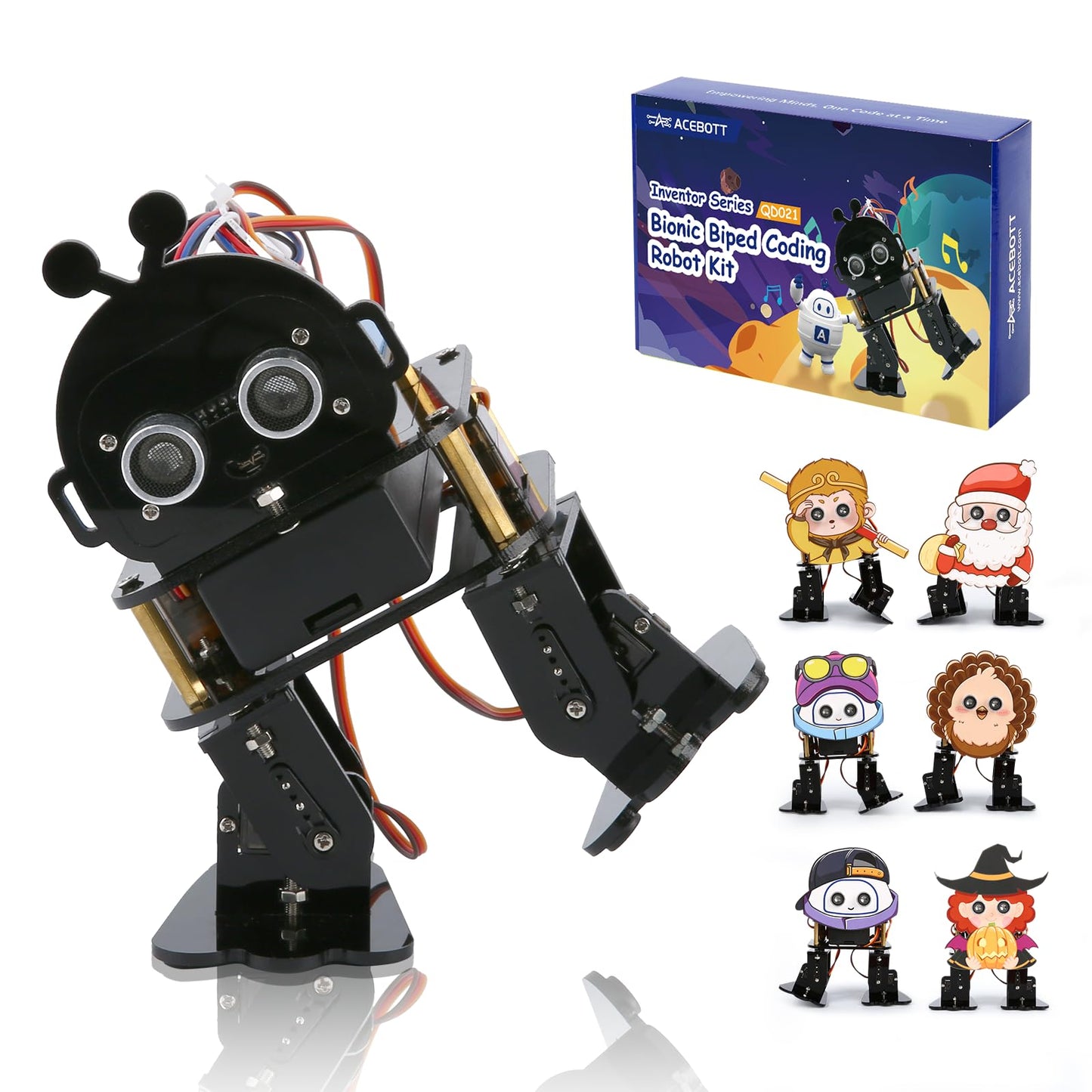 ACEBOTT Bipedal Robot Kit for ESP32 – STEM Coding Toy for Teens 12-16