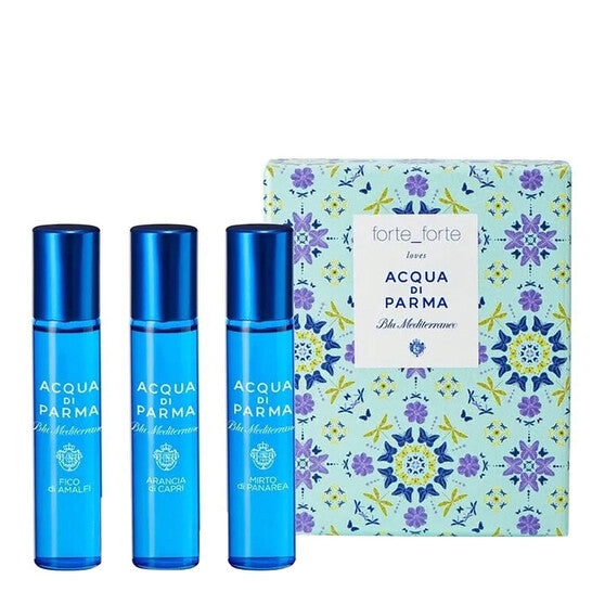 Acqua di Parma Blu Mediterraneo Discovery Set 12ml Arancia di Capri EDT + 12ml Fico di Amalfi EDT + 12ml Mirto di Panarea EDT Unisex Fragrance