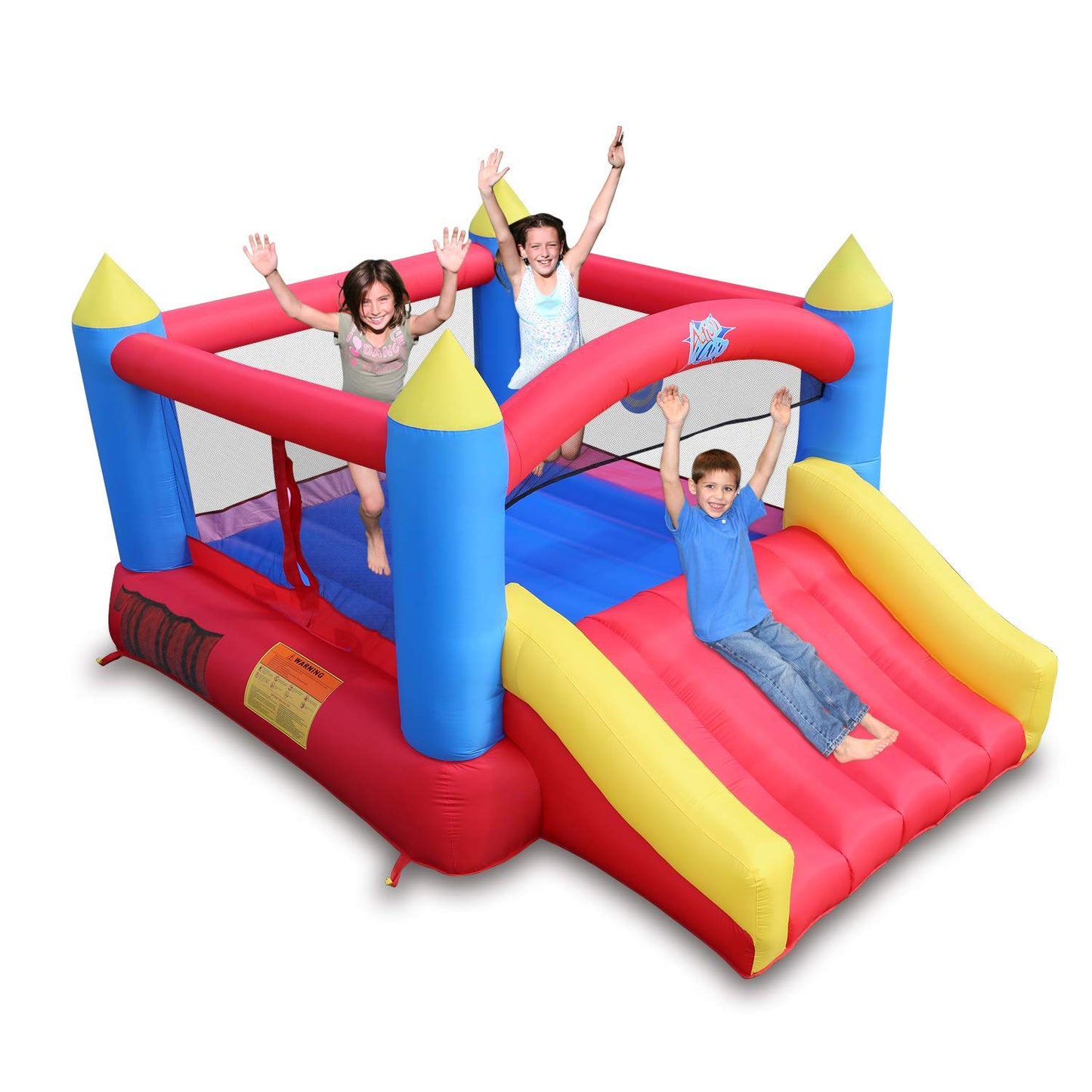 Action Air Bounce House – Durable Extra Thick Jumping Area, 12' x 9' x 6.1' (Blower Sold Separately)