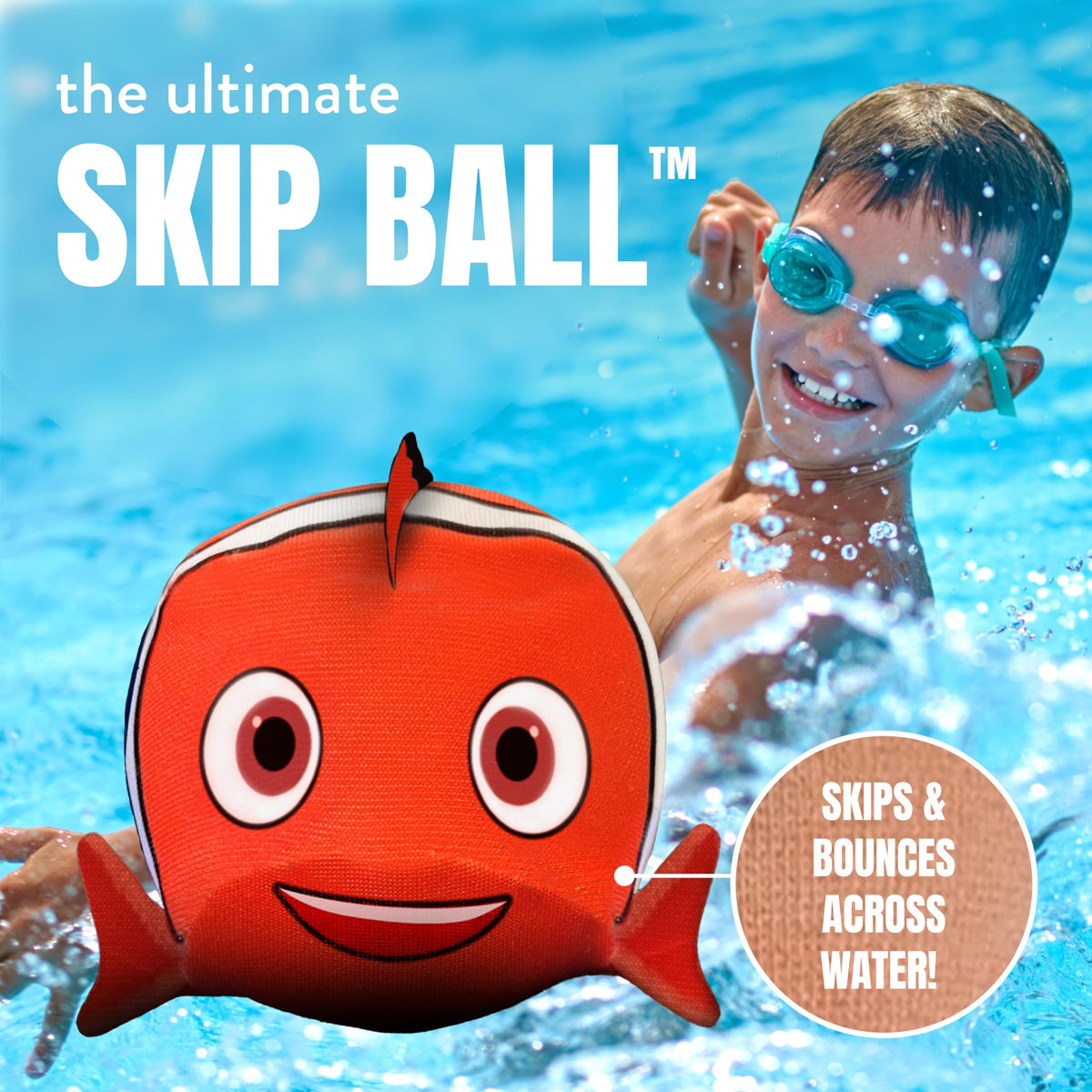 Activ Life The Ultimate Water Skip Ball (2 Pack) – Beach & Pool Fun for All Ages