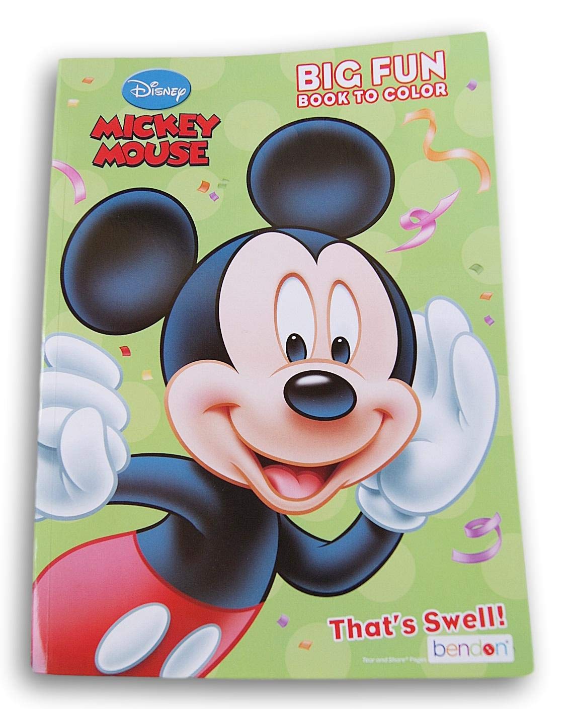 Activity Books Mickey Mouse That's Swell Coloring Book – 80 Pages