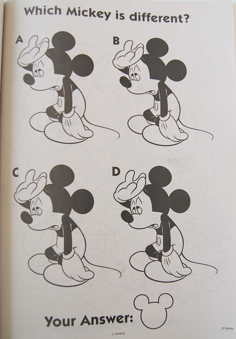 Activity Books Mickey Mouse That's Swell Coloring Book – 80 Pages