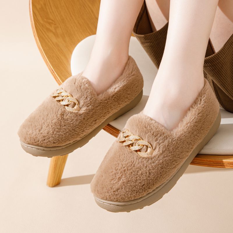 Fluffy Shoes Female All-matching Flat