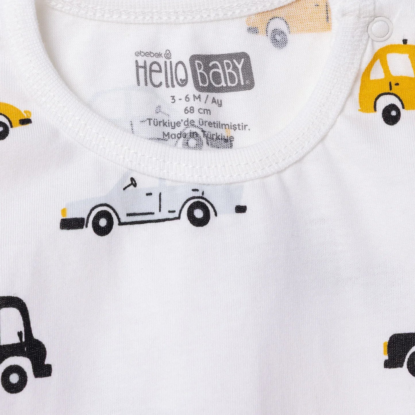 HelloBaby Long Sleeve Pyjamas Set - Ecru