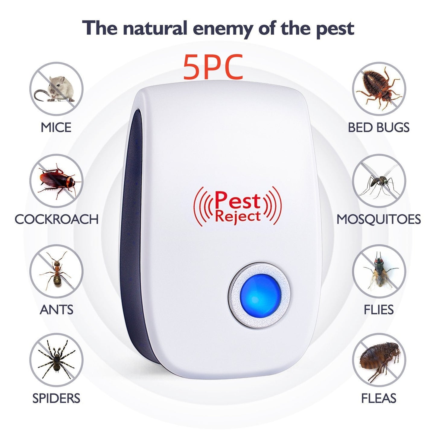 Direct Selling Ultrasonic Electronic Mosquito Killer Household Children'S Insect Repeller Mini Mouse Repeller