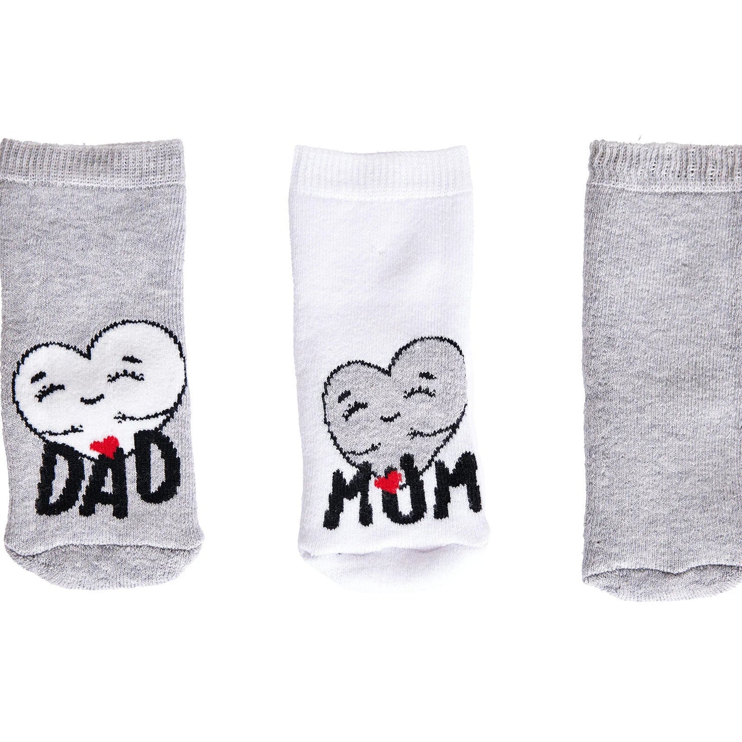 HelloBaby Unisex Chenille Socks 3 Pack - White