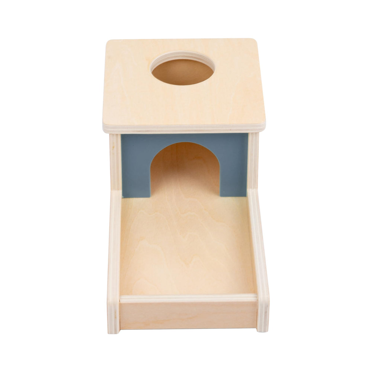 Adena Montessori Object Permanence Box – 3 Wooden Balls for 6-12 Months