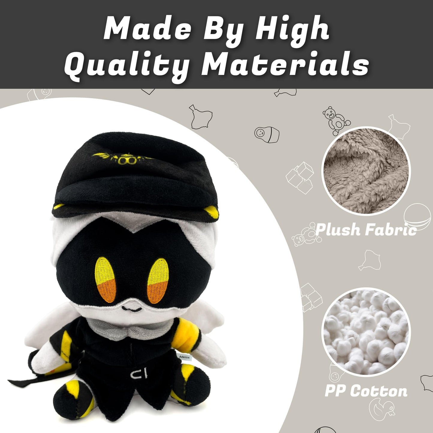 Adenzai Plush Toys: Adorable Cartoon Plush Dolls for Fans & Gifts