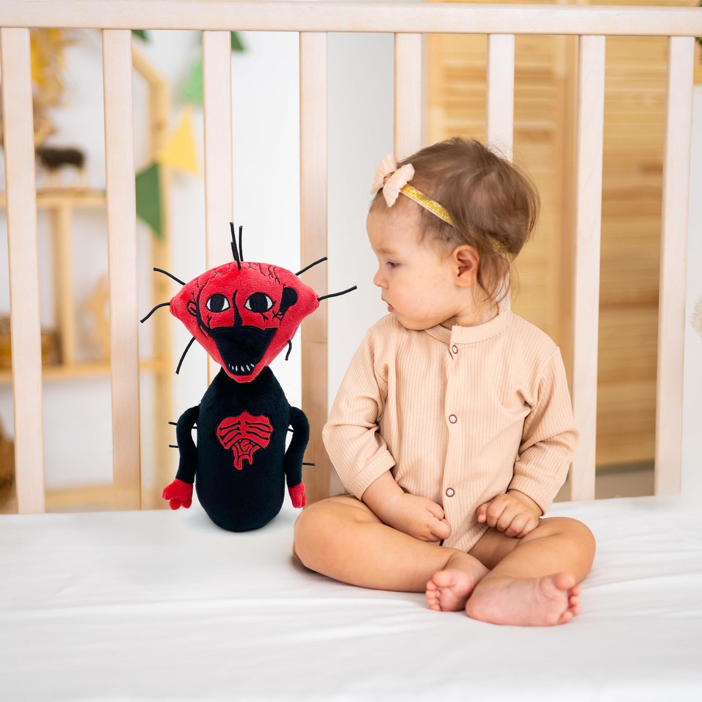 Adenzai The Boiled One Plush Toy – 9.8 Inch Horror Game Collectible & Decor