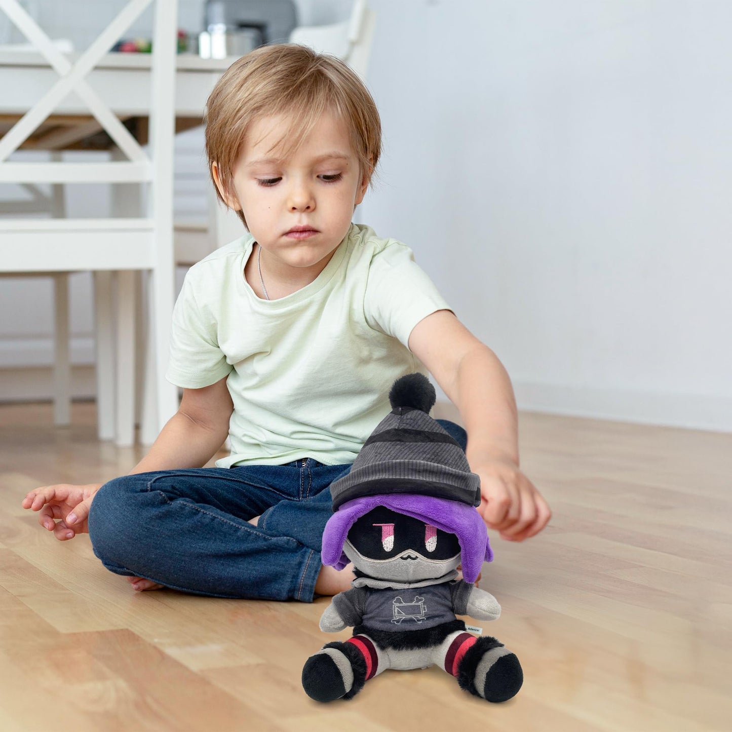 Adenzai Uzi Plush Toy – Cute Cartoon Plush Doll for Fans, Gift for Kids, Collectible Plush