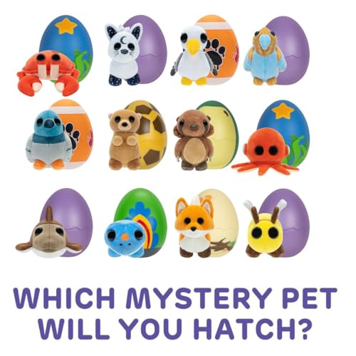 Adopt Me 5-inch Surprise Plush – Series 5 (12 Styles) with Exclusive Virtual Item Code