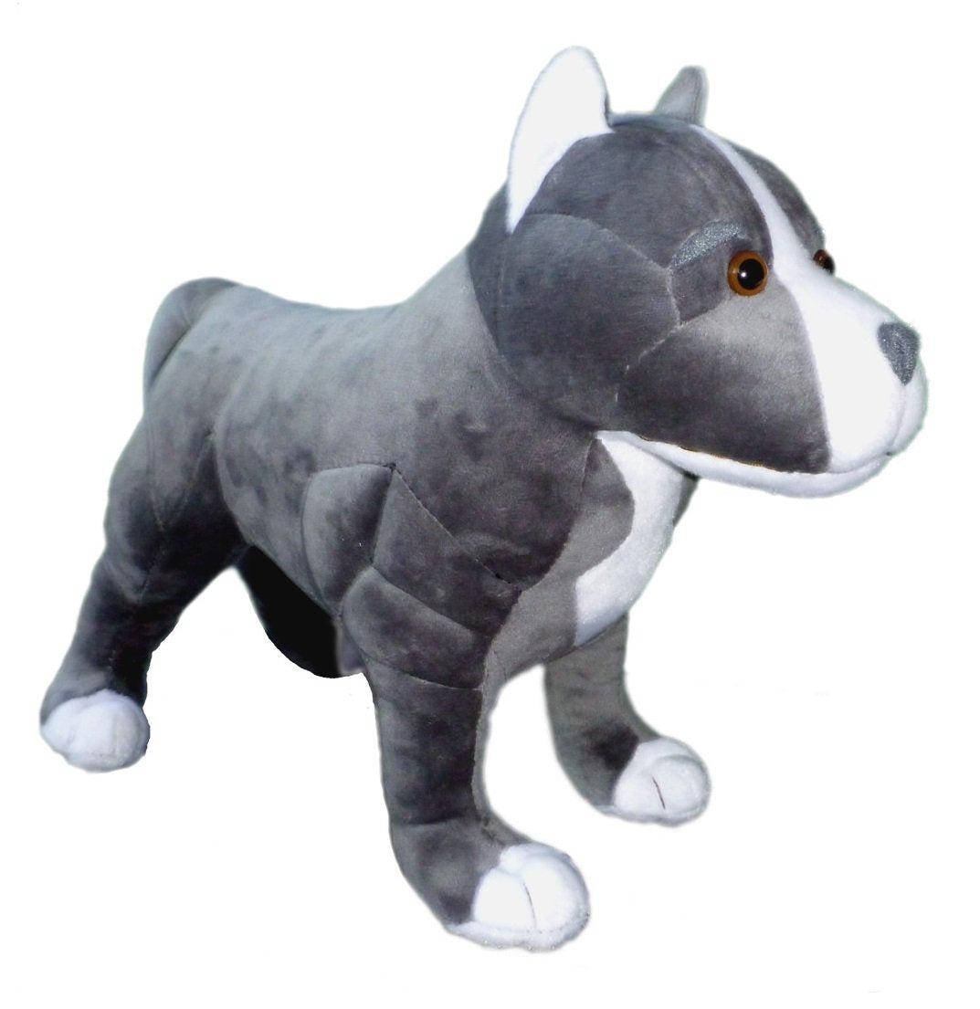 Adore 13-Inch Standing Hope Pit Bull Plush Toy | Adore Plush Company