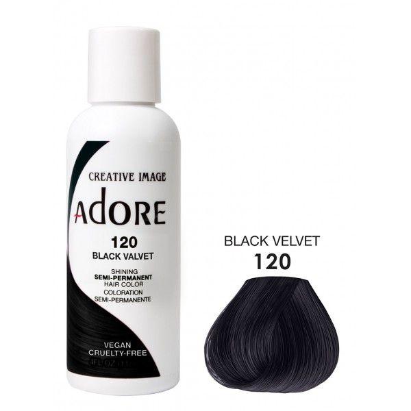 Adore Semi Permanent Hair Dye Colour - Vibrant, Ammonia-Free Colour & Shine for All Hair Types 118ml