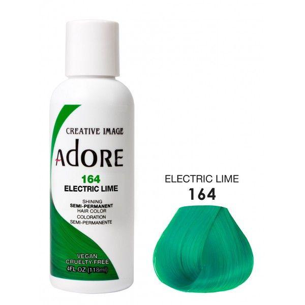 Adore Semi Permanent Hair Dye Colour - Vibrant, Ammonia-Free Colour & Shine for All Hair Types 118ml