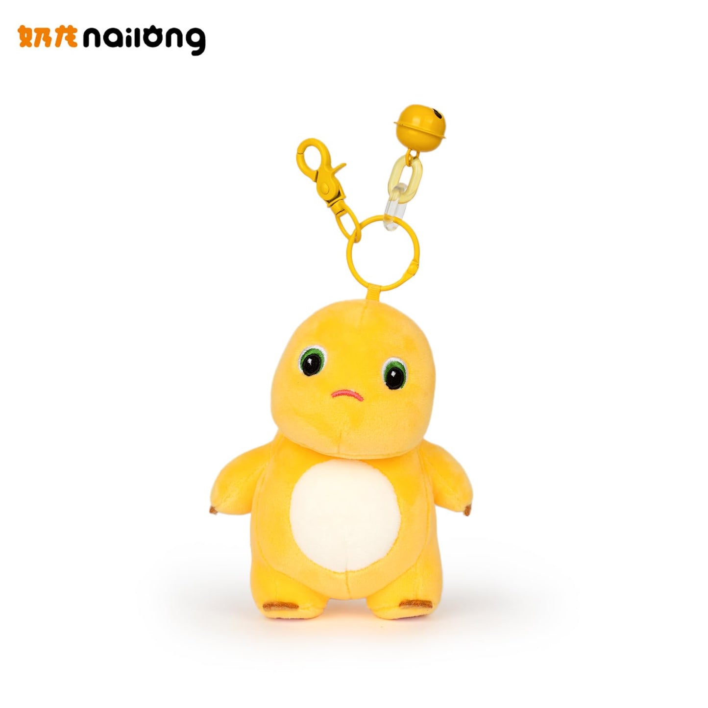 Adorlynetty Nailong Dinosaur Plush Toy – Soft, Safe Backpack Pendant