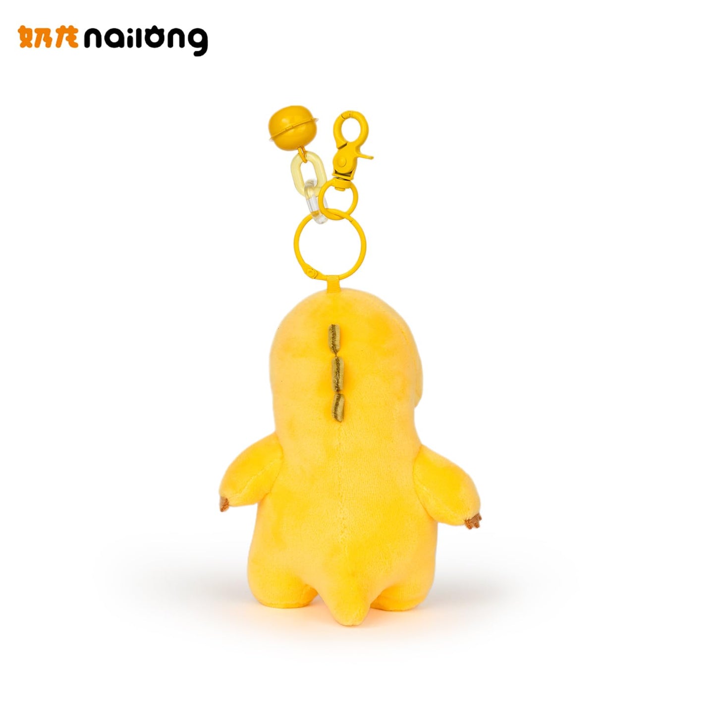 Adorlynetty Nailong Dinosaur Plush Toy – Soft, Safe Backpack Pendant