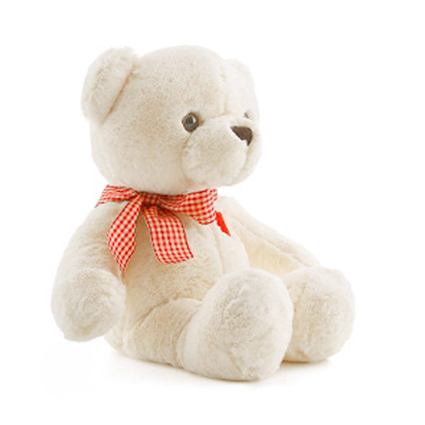 Adorlynetty 15” Teddy Bear with Heart – Soft Plush Gift for Valentine's Day