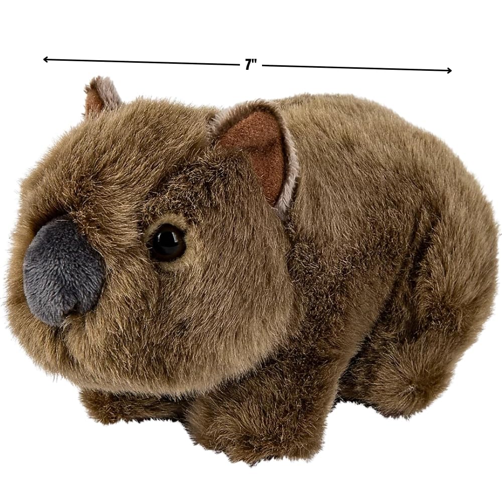 Adventure Planet 7-Inch Heirloom Wombat Plush – Soft Cuddle Toy