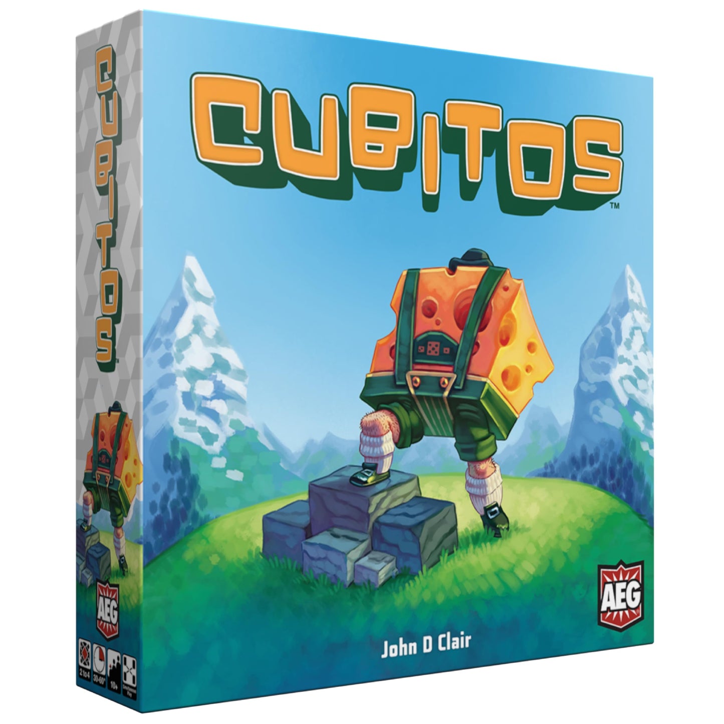 AEG Cubitos Board Game — Award-Winning Dice Racing for 2–4 Players (Ages 10+) | 30–45 Minute Playtime