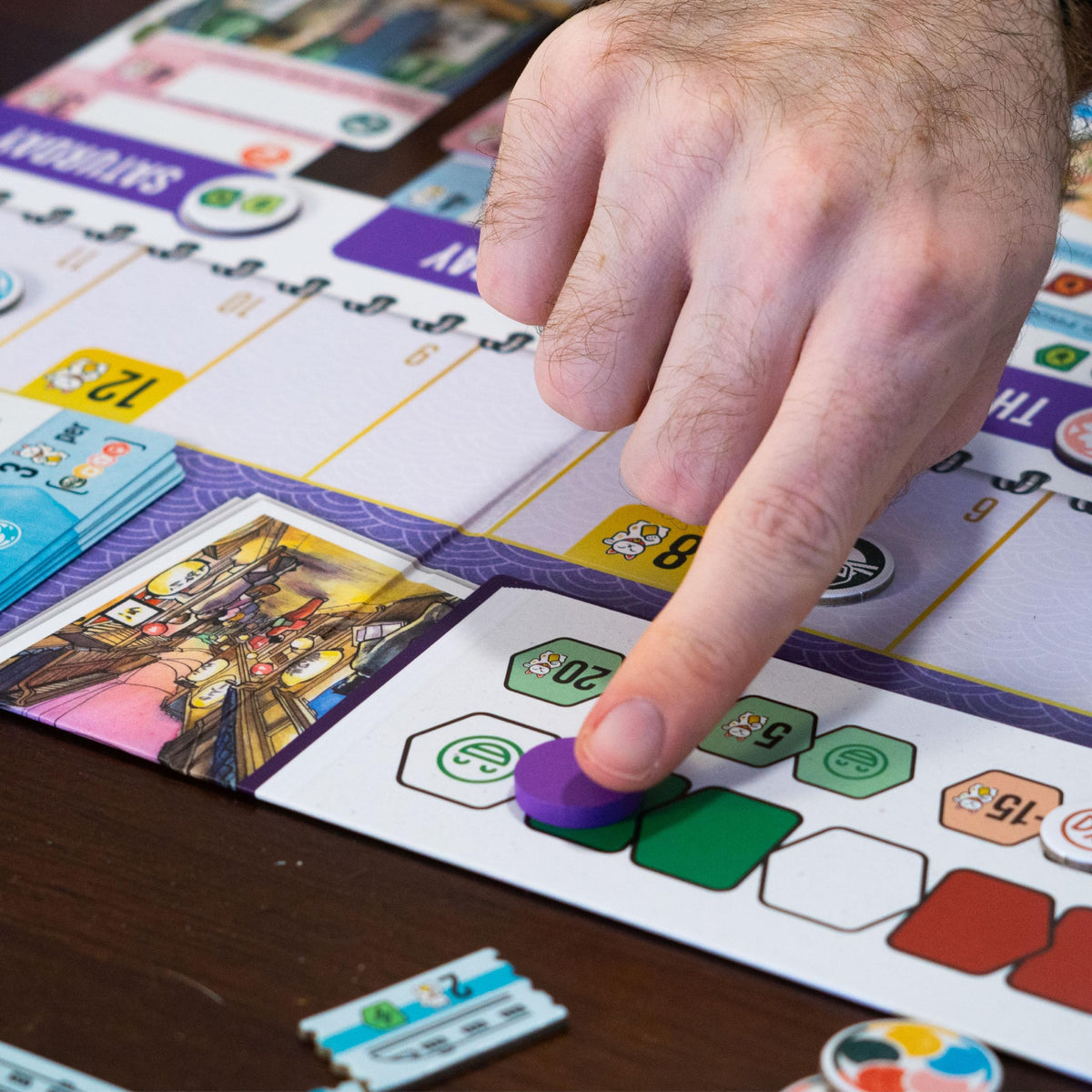 AEG Let's Go! to Japan Board Game — Travel Planning & Storytelling (1-4 Players)