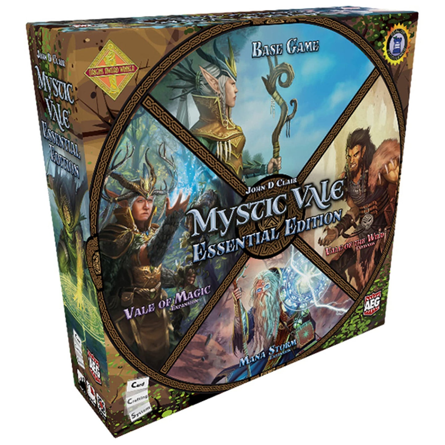 AEG Mystic Vale Essential Edition – Card Crafting Strategy Game (2-4 Players)