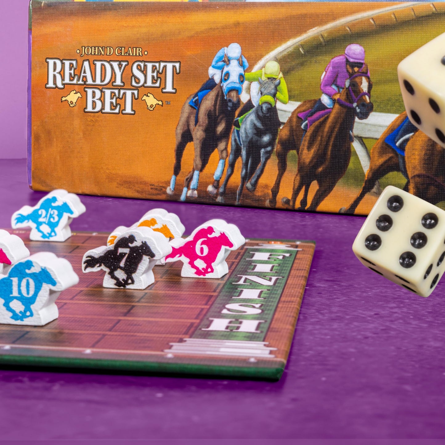 AEG Ready Set Bet | Real-Time Dice Betting Party Game for 2-9 Players