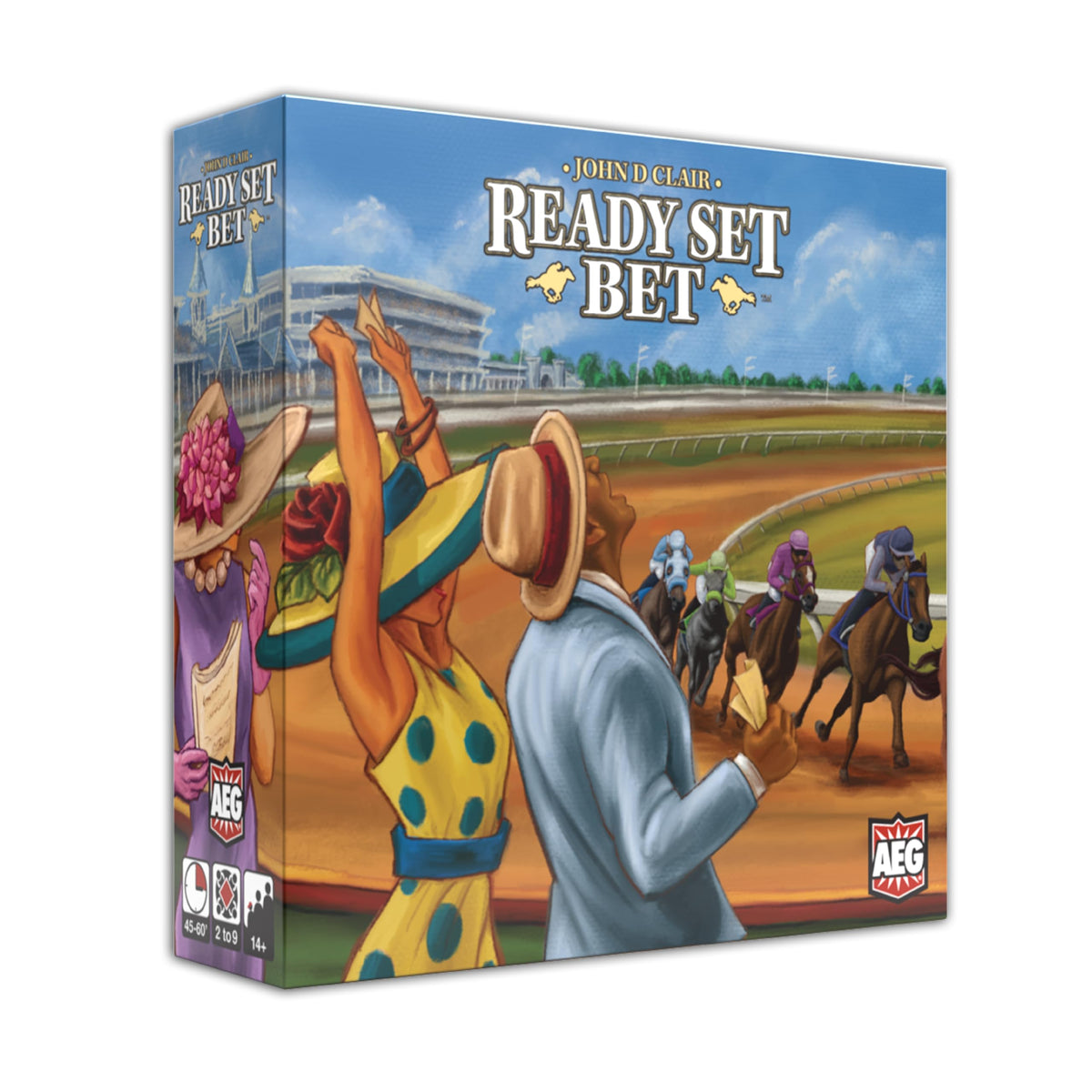 AEG Ready Set Bet | Real-Time Dice Betting Party Game for 2-9 Players