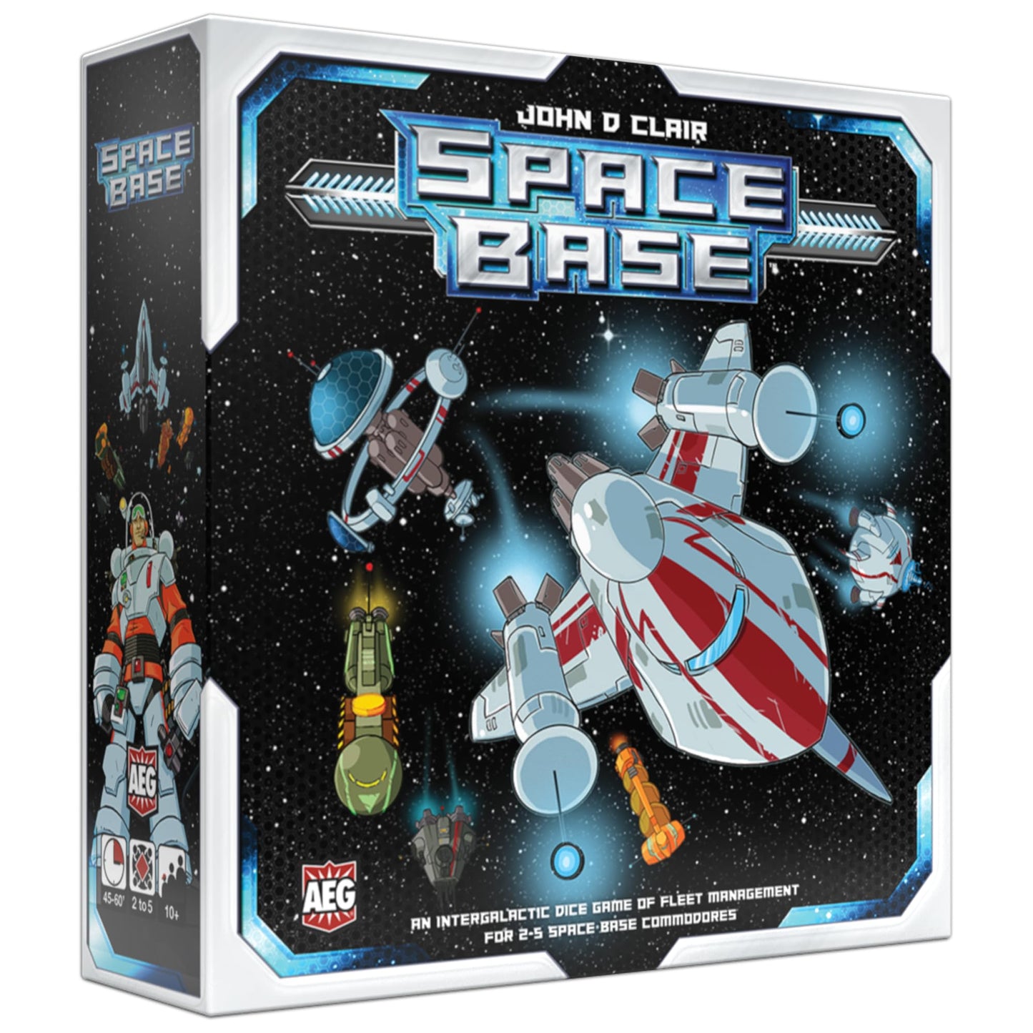 AEG Space Base – Space Exploration Engine-Building Dice Game for 2-5 Players (Ages 10+)