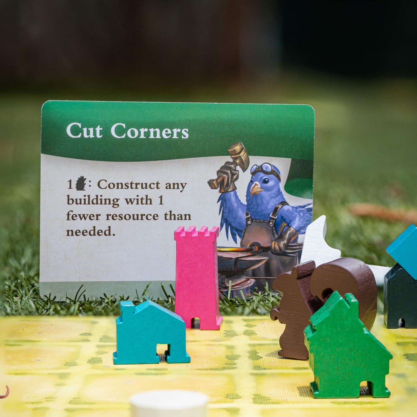 AEG Tiny Towns: Villagers Expansion – New Villagers, Buildings & Monuments | 1-6 Players | Ages 14+