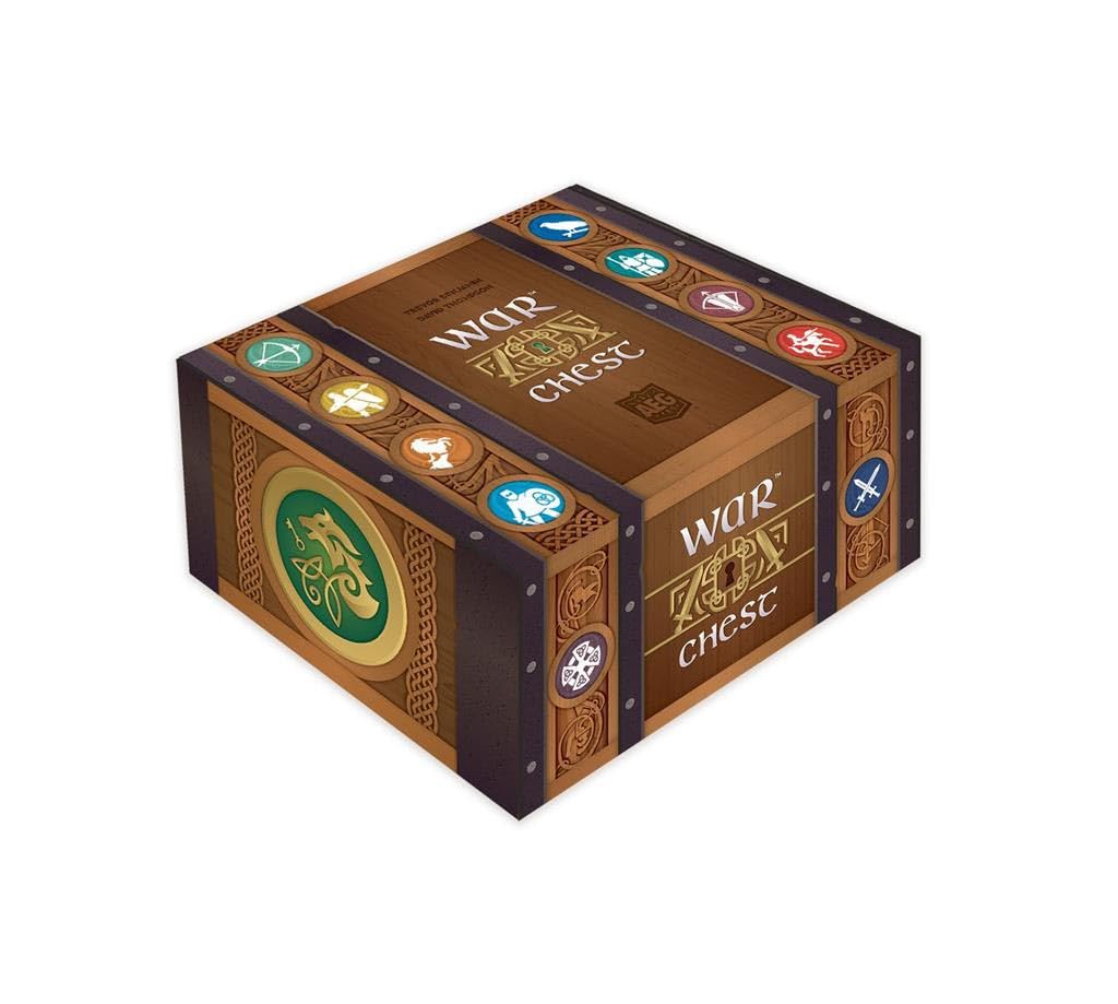 AEG War Chest | Bag-Building Medieval Board Game with Chess-Inspired Strategy | 2–4 Players