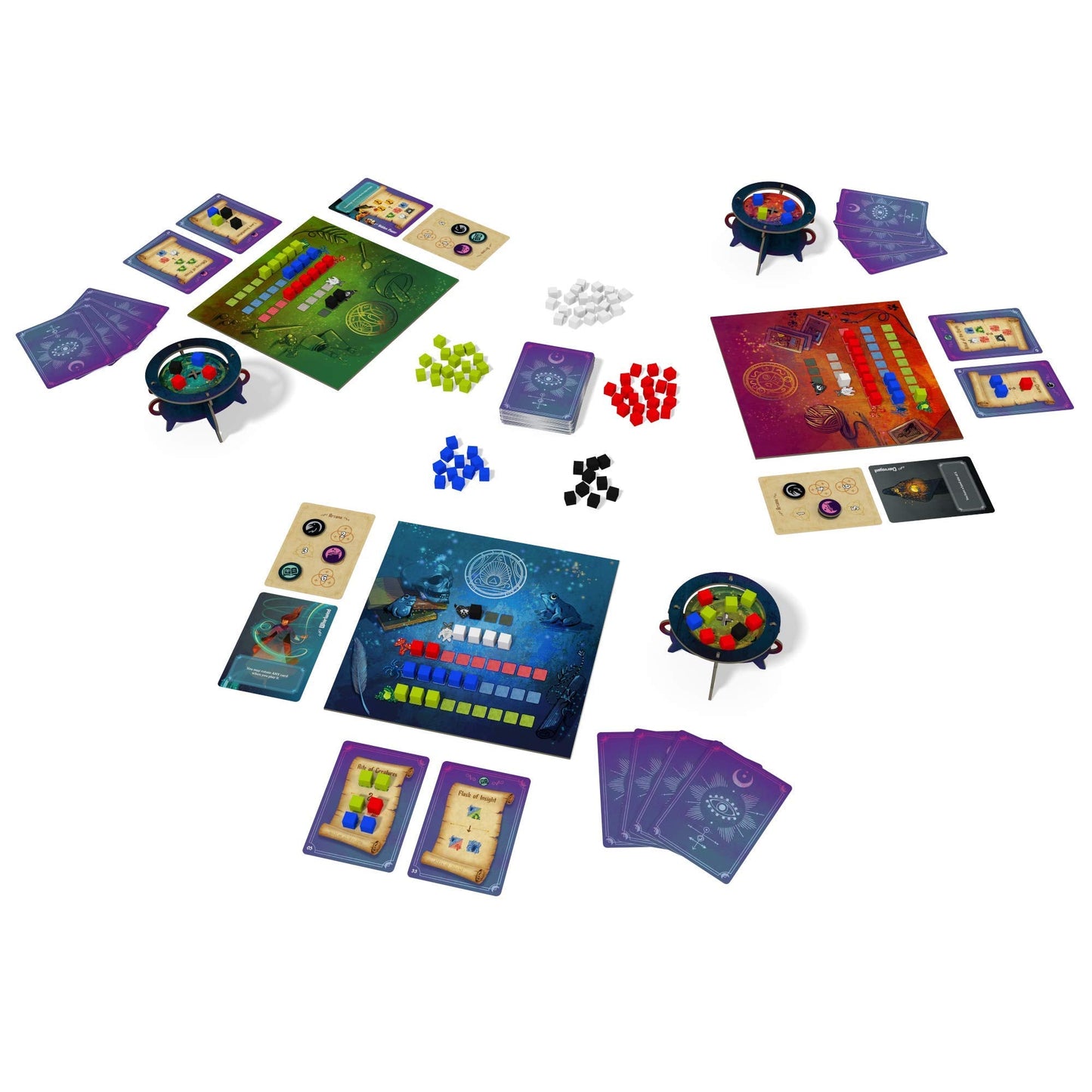 AEG Whirling Witchcraft | Use Recipes & Overflow Opponent’s Cauldron | Halloween Board Game for 2-5 Players (Ages 10+)