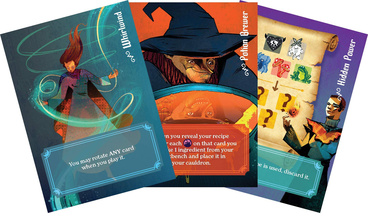 AEG Whirling Witchcraft | Use Recipes & Overflow Opponent’s Cauldron | Halloween Board Game for 2-5 Players (Ages 10+)