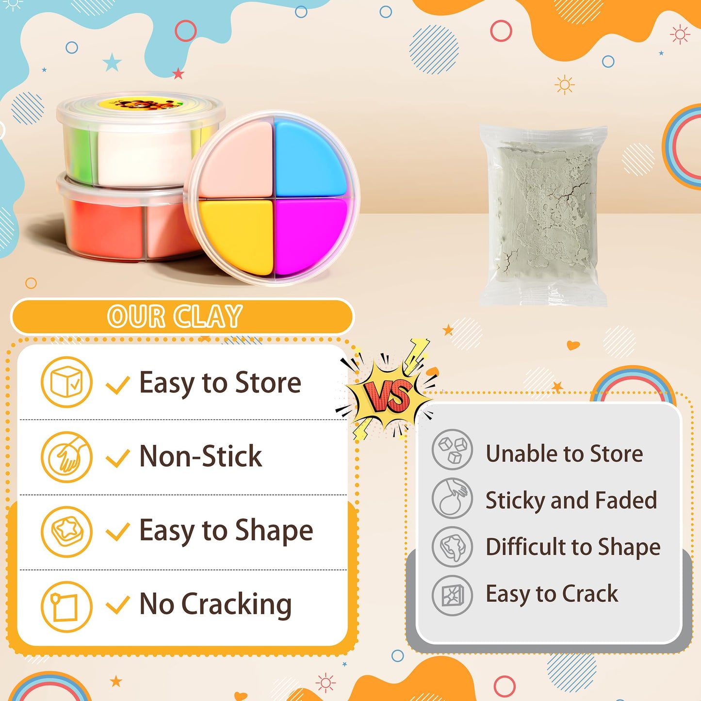 Aestd-ST Air Dry Clay Kit - Animal Theme for Kids | 12 Boxes, Sculpting Tools & Tutorials