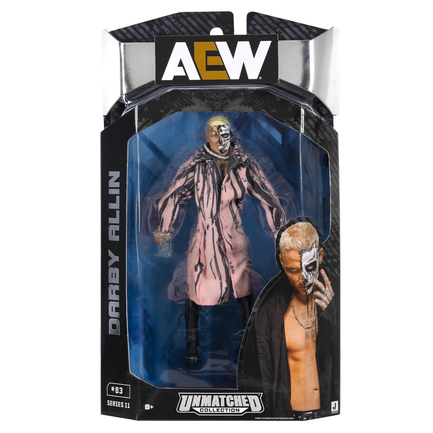 AEW Darby Allin (Pink Coat) – Unmatched Series 11 Action Figure | Jazwares