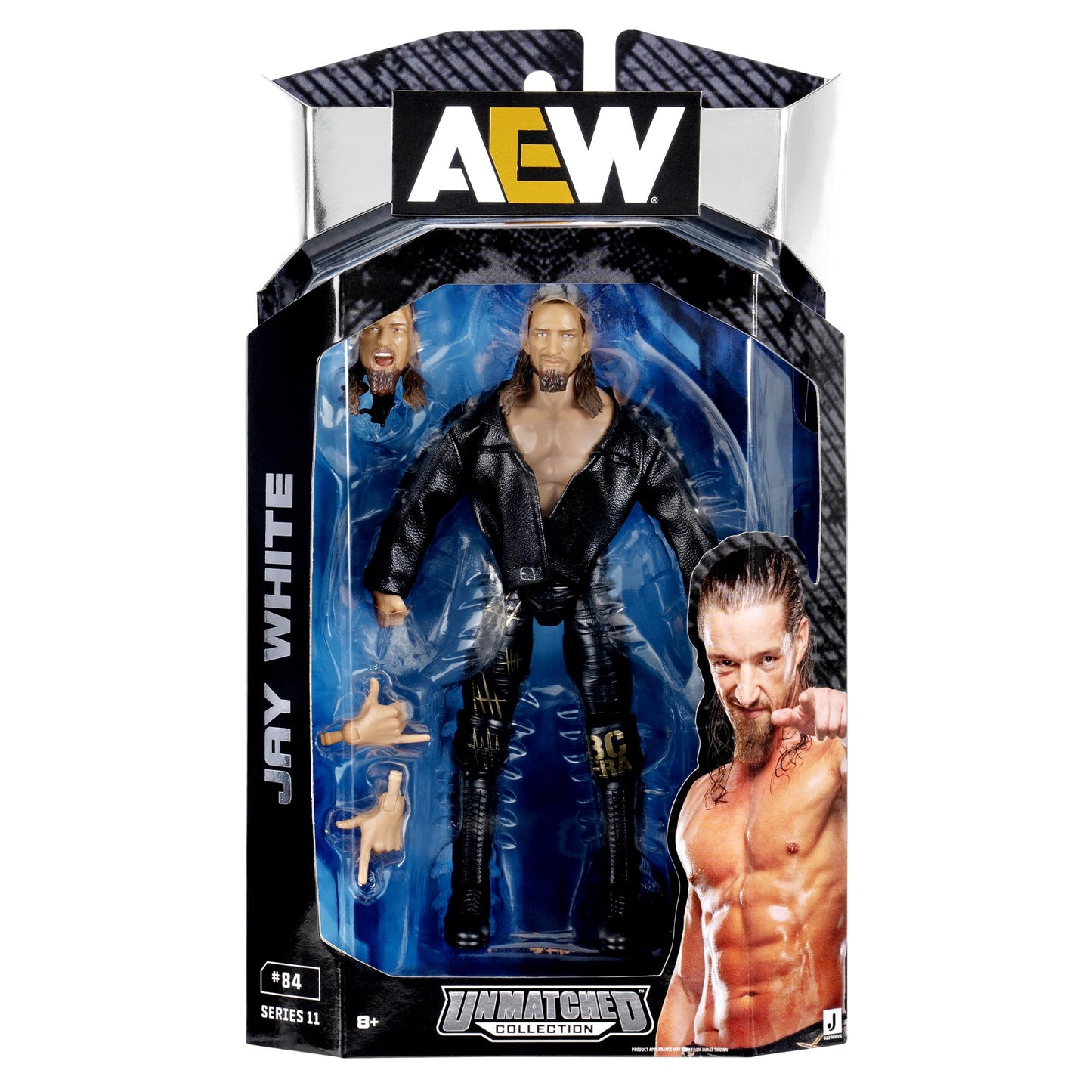 AEW Jay White Unmatched Series 11 Wrestling Action Figure | Jazwares