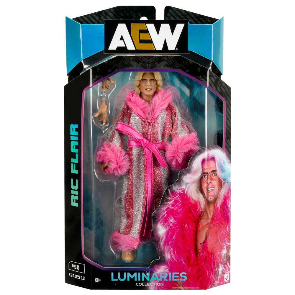 AEW Ric Flair (Luminaries) Unmatched Series 12 Action Figure – Jazwares