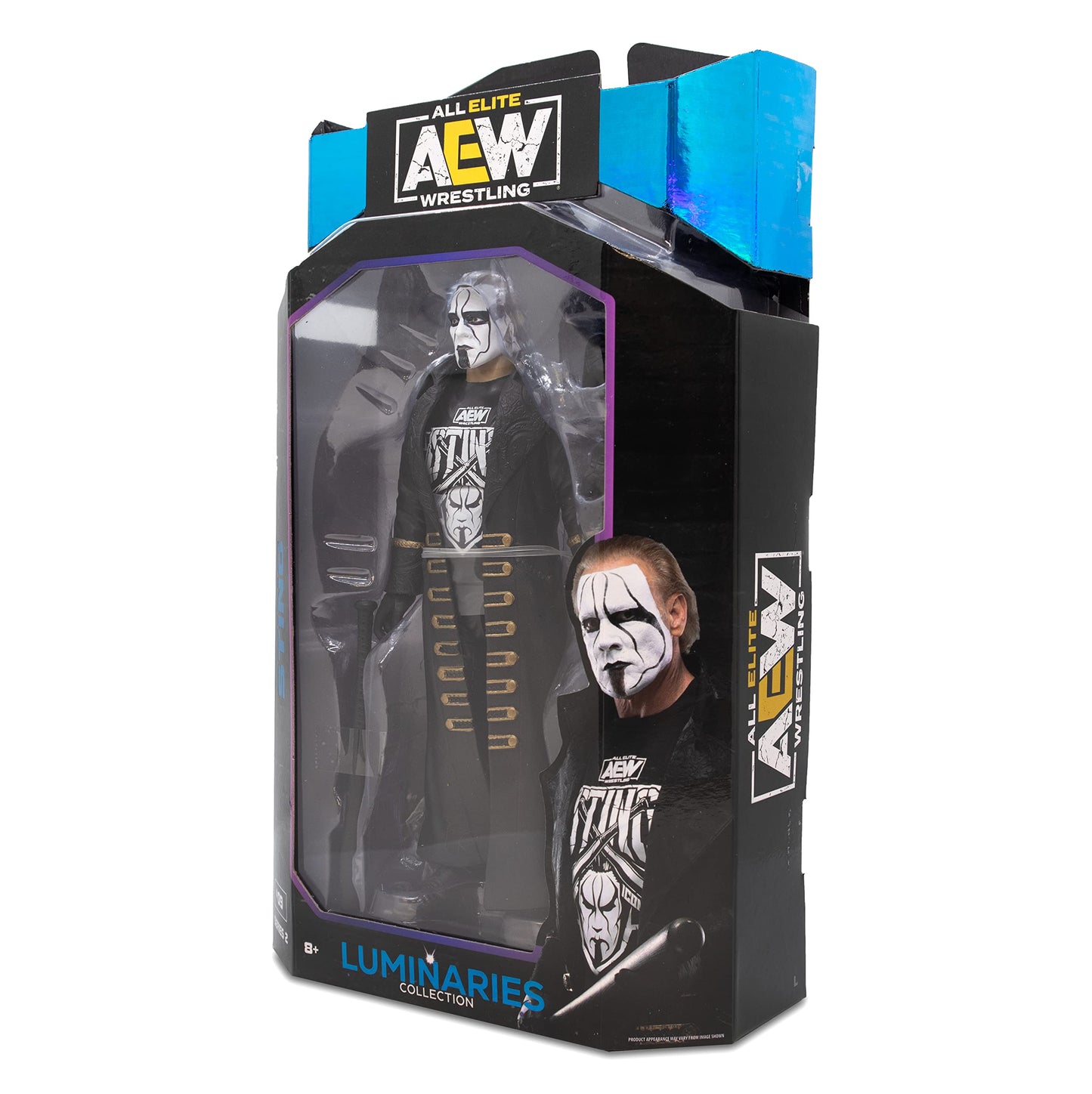 AEW Sting 6-Inch Figure with Accessories | Unmatched Luminaries Series 2