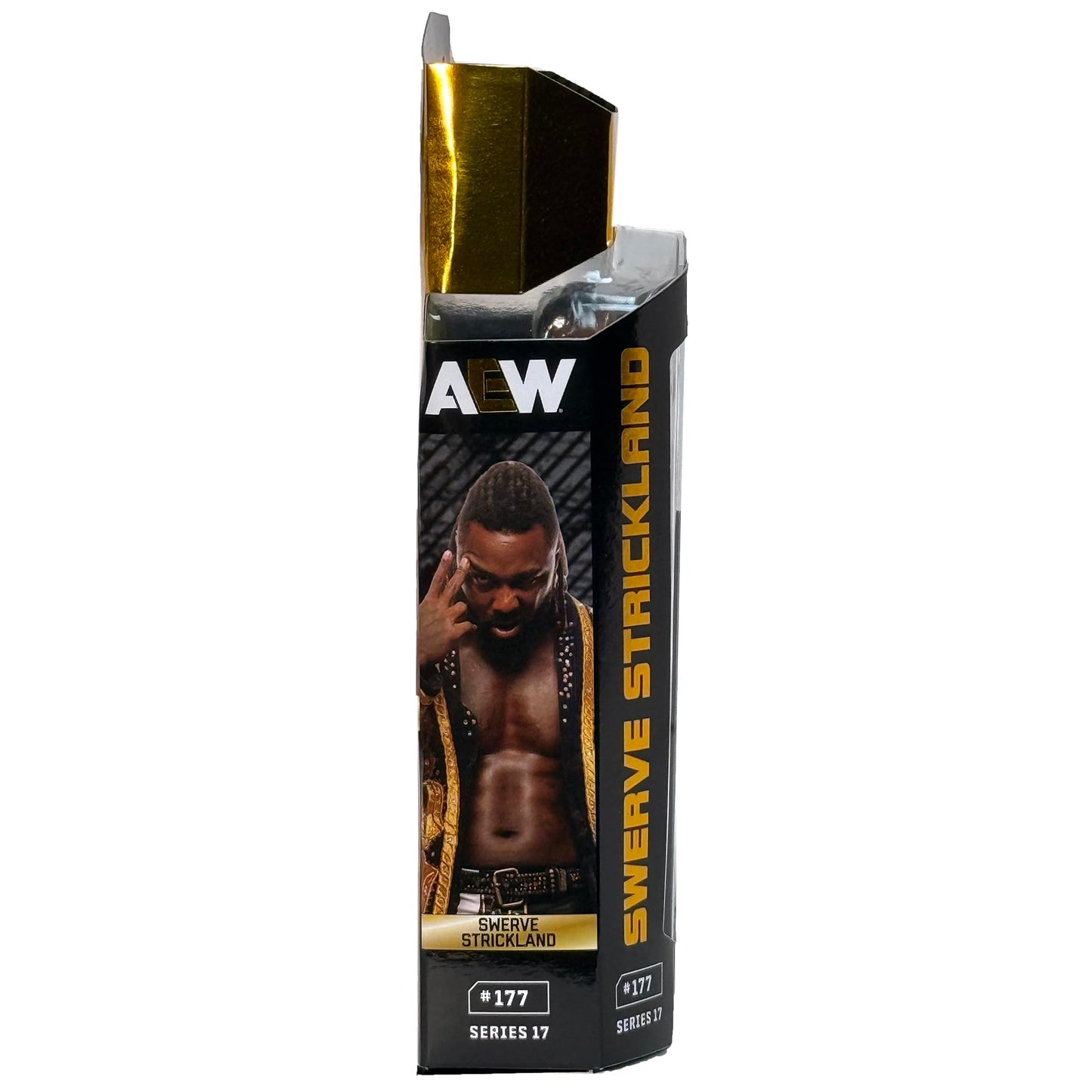 AEW Swerve Strickland Unrivaled 17 Action Figure by Jazwares | Collectible Wrestling Toy