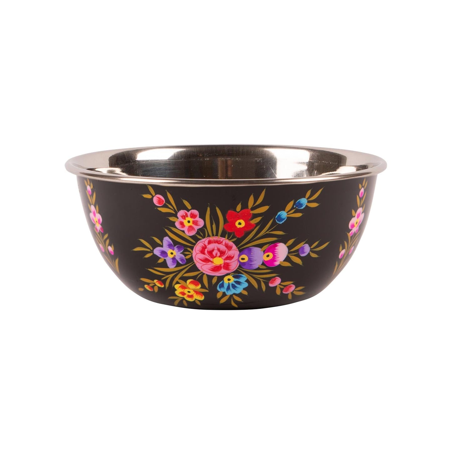 Pansy 18.5cm Stainless Steel Picnic Bowl