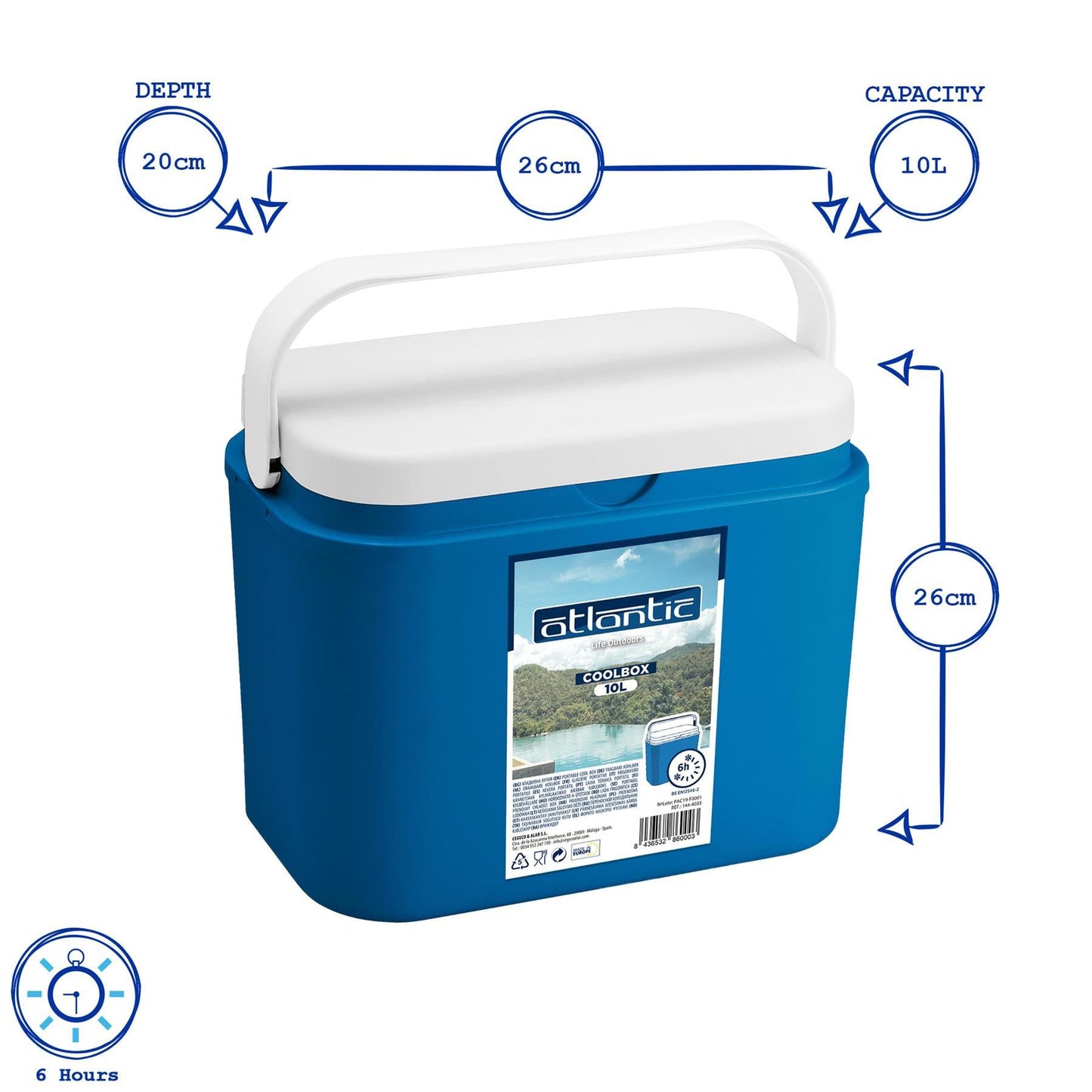 10L Cool Box