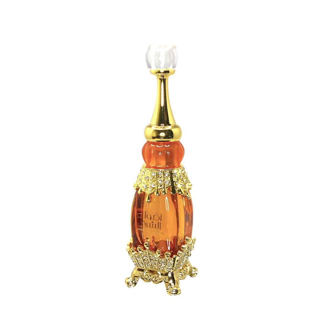 Afnan Adwaa Al Sharq Unisex Concentrated Perfume Oil – 25ml / 0.84 oz | Warm, Fruity Floral Scent