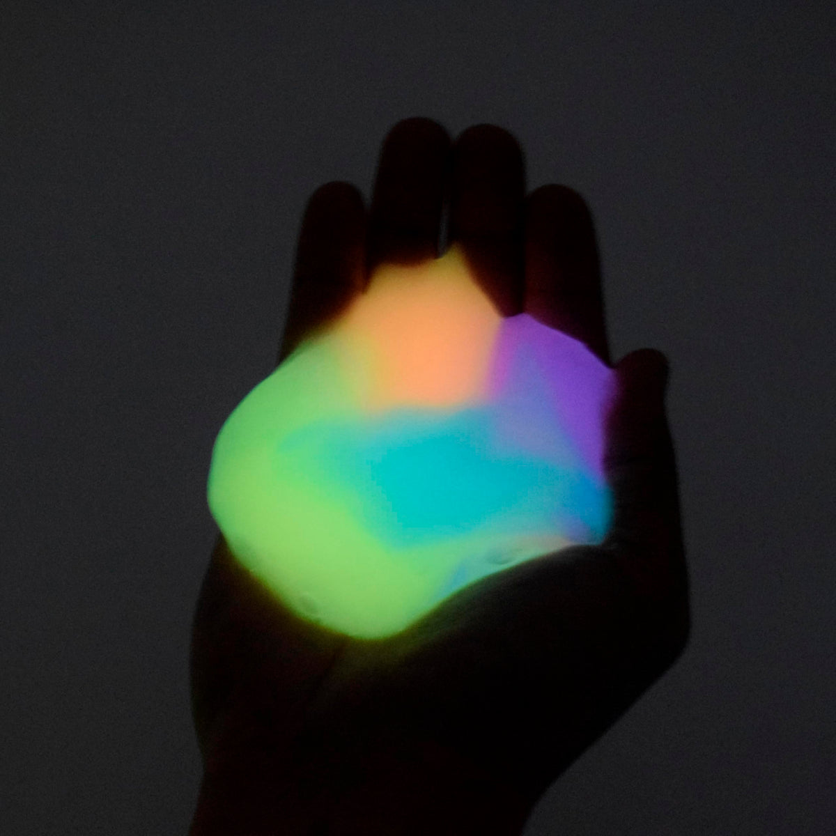 Afofall 12-Pack Glow-in-the-Dark Slime – Non-Sticky, Mess-Free Neon Colors