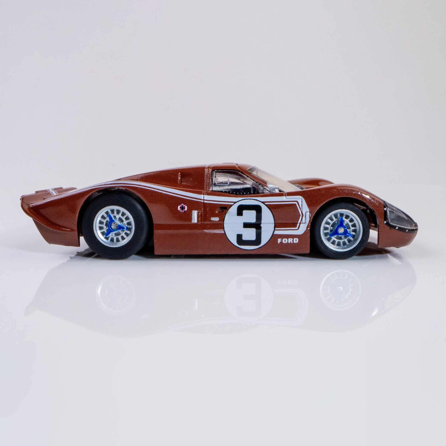 AFX Ford GT40 Mark IV #3 LeMans HO Scale Slot Car