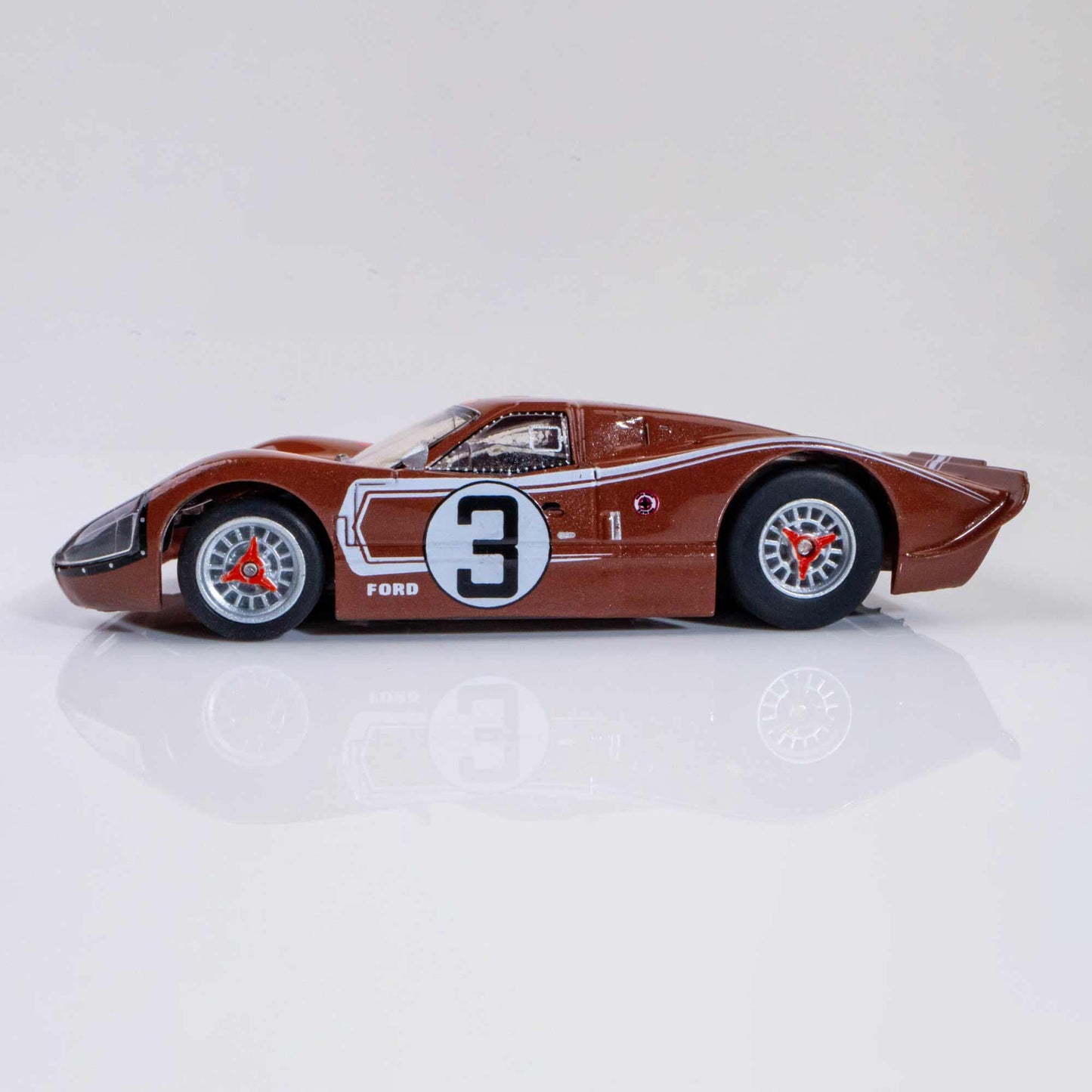 AFX Ford GT40 Mark IV #3 LeMans HO Scale Slot Car