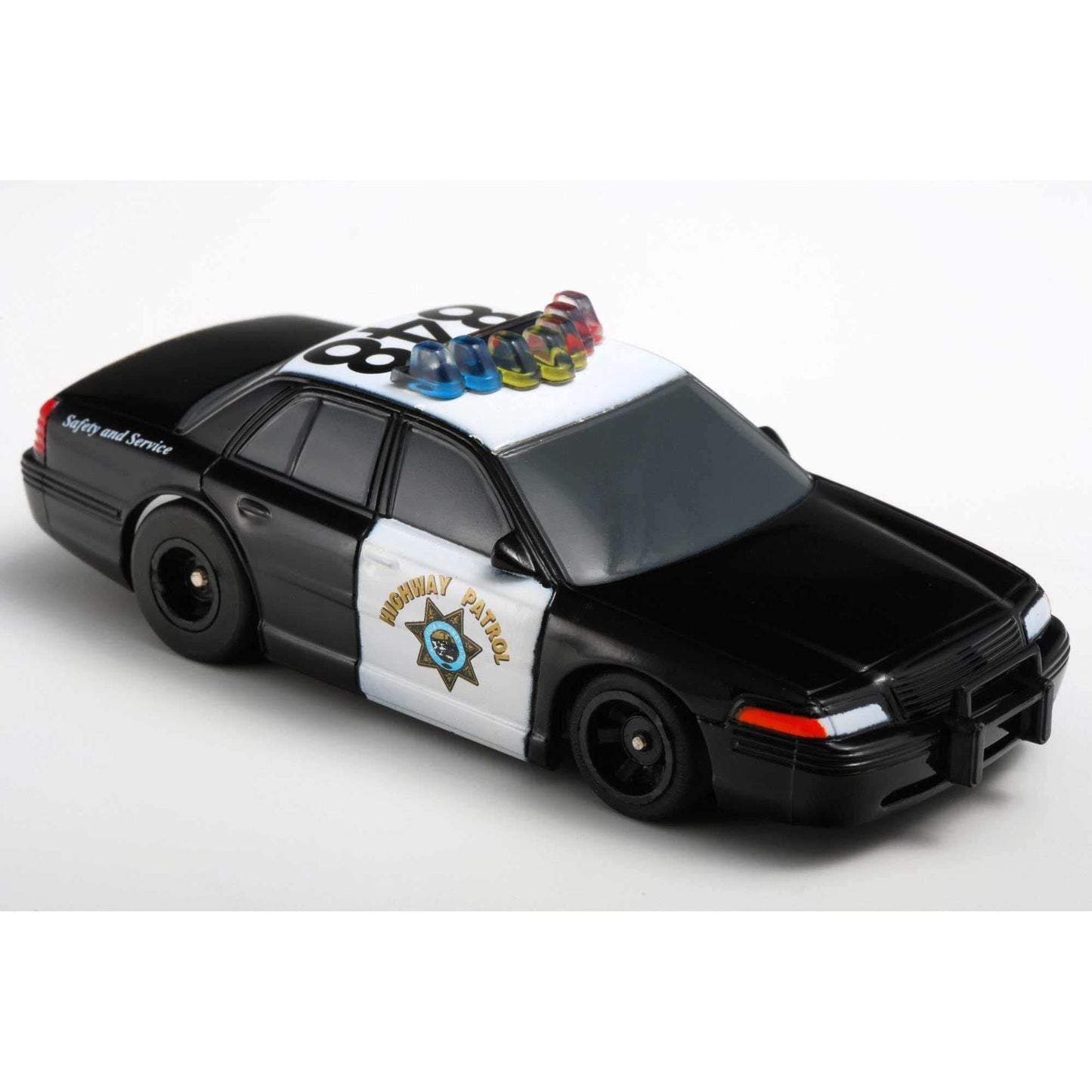 AFX Mega G+ HO Slot Car – Racemasters Highway Patrol #848 | AFX21034