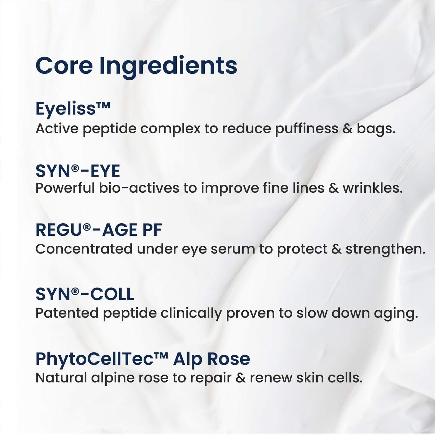 Agelyss Restorative Eye Cream with Eyeliss™ — For Eye Bags, Dark Circles & Fine Lines | Paraben-Free, Vegan, Cruelty-Free – 0.5 fl oz