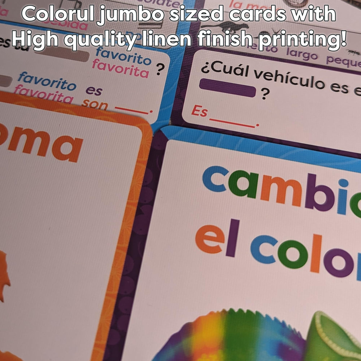 AGO En Español 2 Deluxe Card Game – Learn Spanish the Fun Way | Vocabulary & Conversation Skills