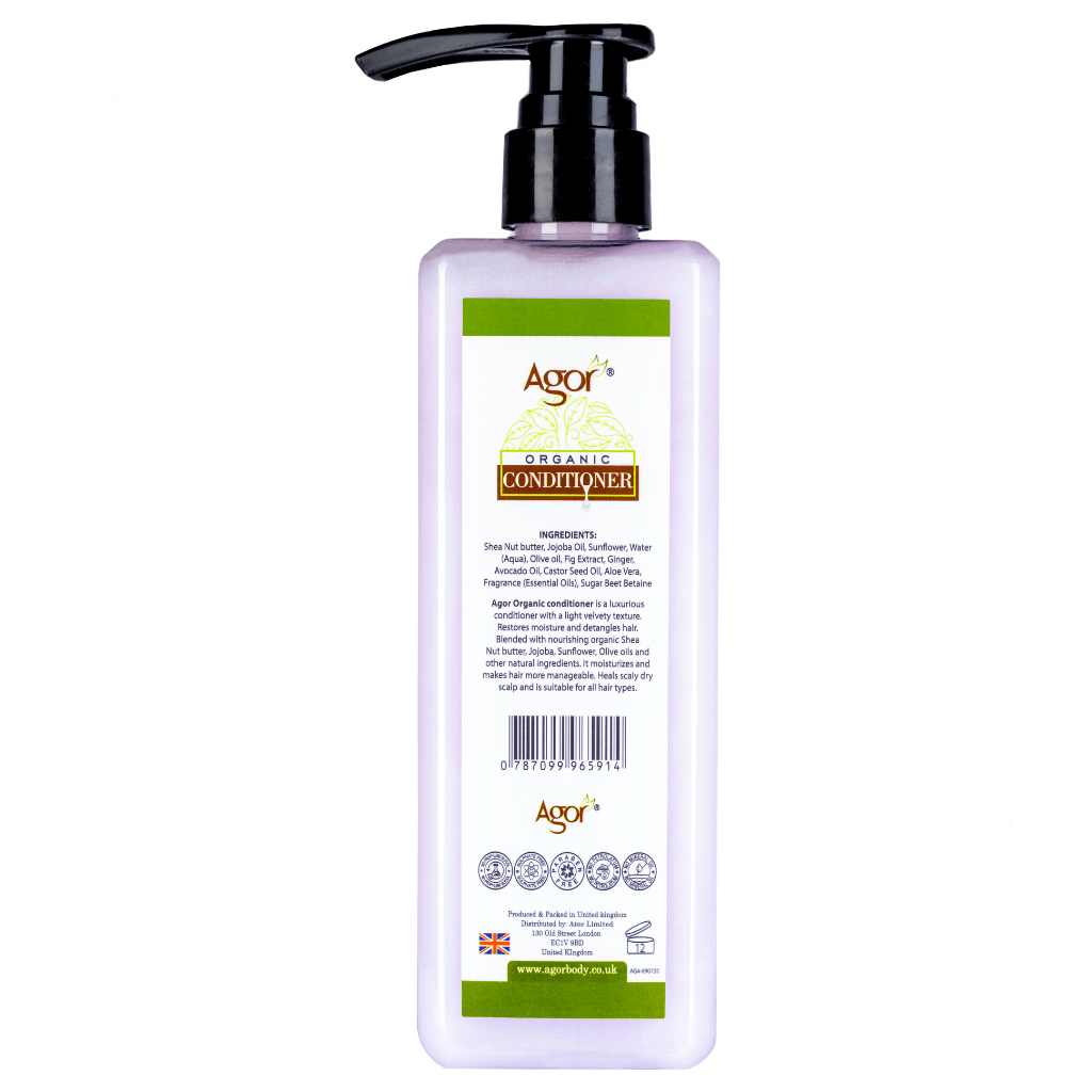 Agor Organic Hair Conditioner Moisture & Detangling 500 ml/16.9 oz